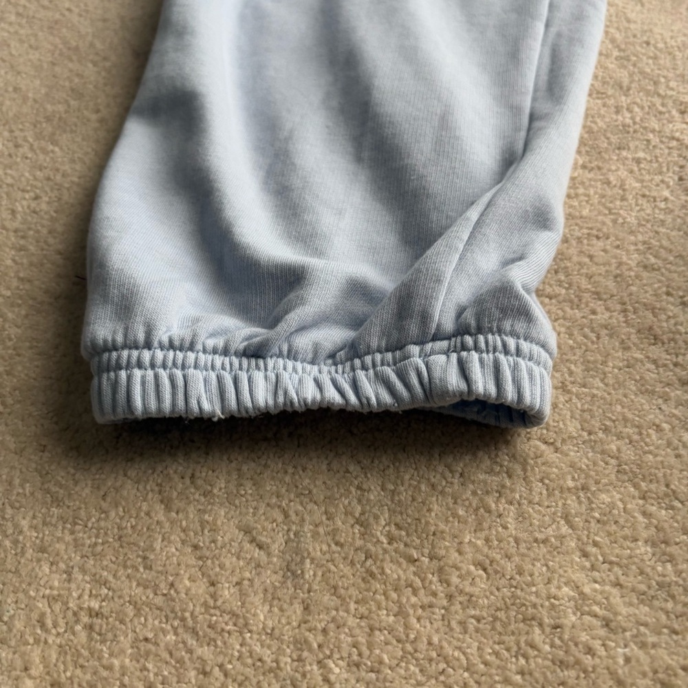 American Eagle Outfitters light blue Track Pants with Elastic Waistband size L - Picture 5 of 6